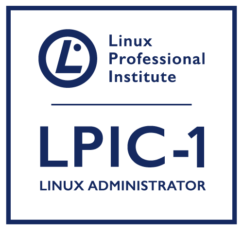 LPIC-1 certificeringsbadge