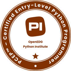 PCEP certificeringsbadge