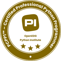 PCPP1 certificeringsbadge
